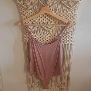 Pink onsie camisole
